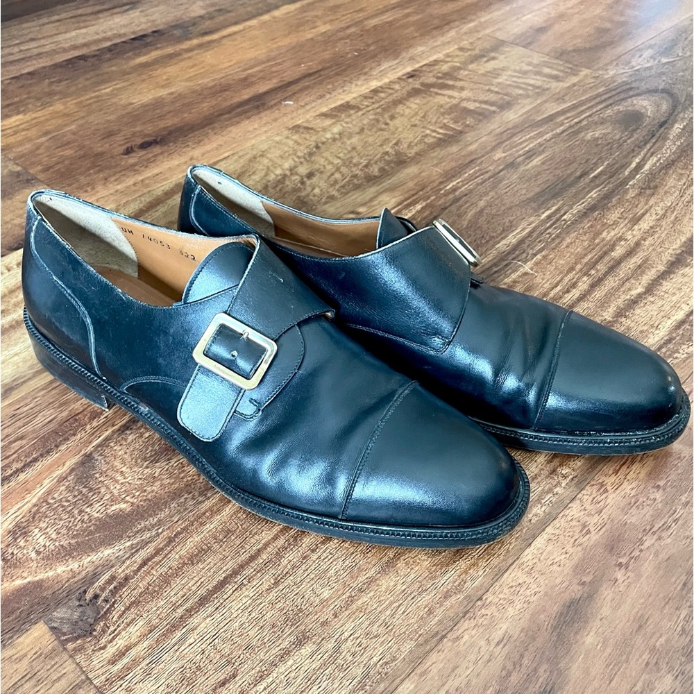Salvatore Ferragamo Single Monk Strap Shoes